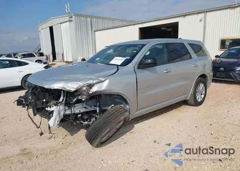 2025 Dodge Durango Gt Rwd из США, поврежденный, VIN 1C4RDHDG2SC533356